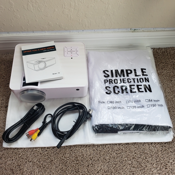 LED Projector T6 - Picture 3 of 9